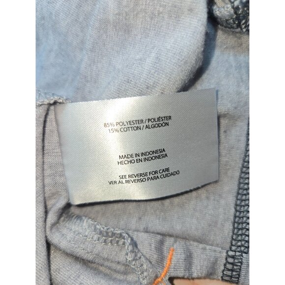 Orvis Mens Large Gray 1/4 Zip Pullover Shirt - Picture 6 of 8